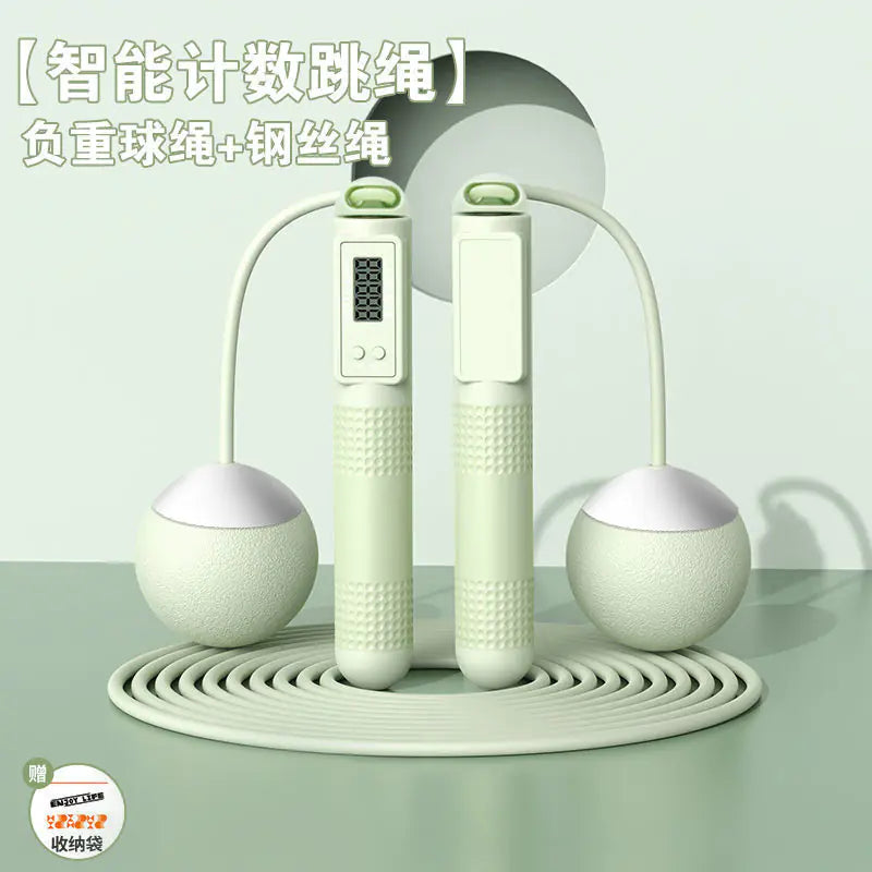 Smart Weighted Jump Rope with Electronic Counter