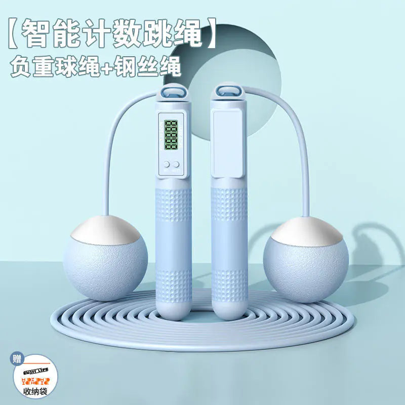 Smart Weighted Jump Rope with Electronic Counter