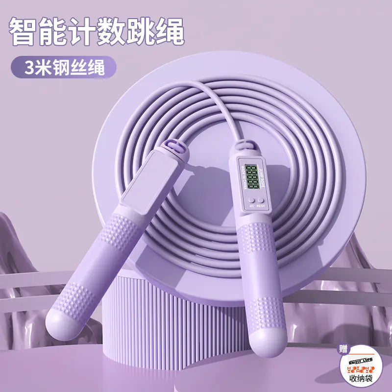 Smart Weighted Jump Rope with Electronic Counter