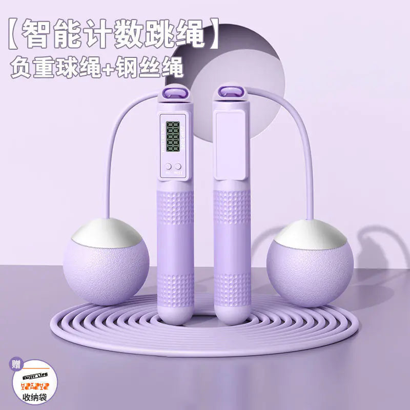 Smart Weighted Jump Rope with Electronic Counter