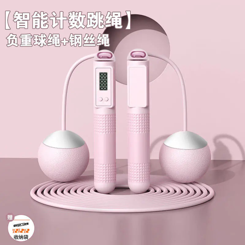 Smart Weighted Jump Rope with Electronic Counter