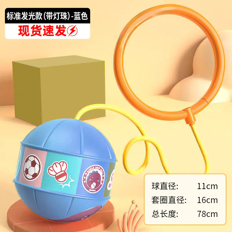 Glowing Jump Ball for Kids - Light-Up Fun Toy