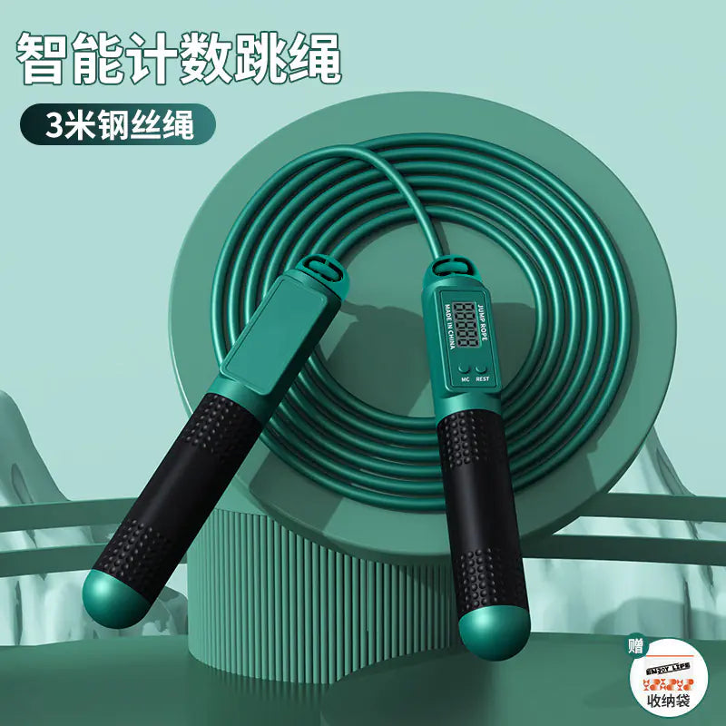 Smart Weighted Jump Rope with Electronic Counter