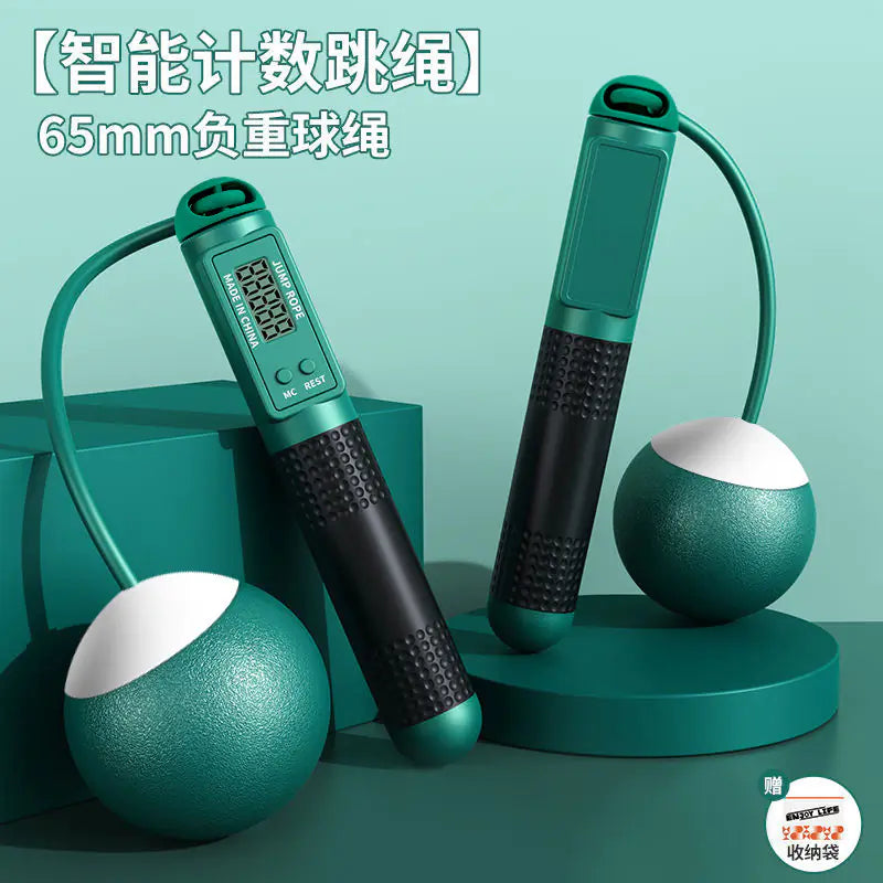 Smart Weighted Jump Rope with Electronic Counter